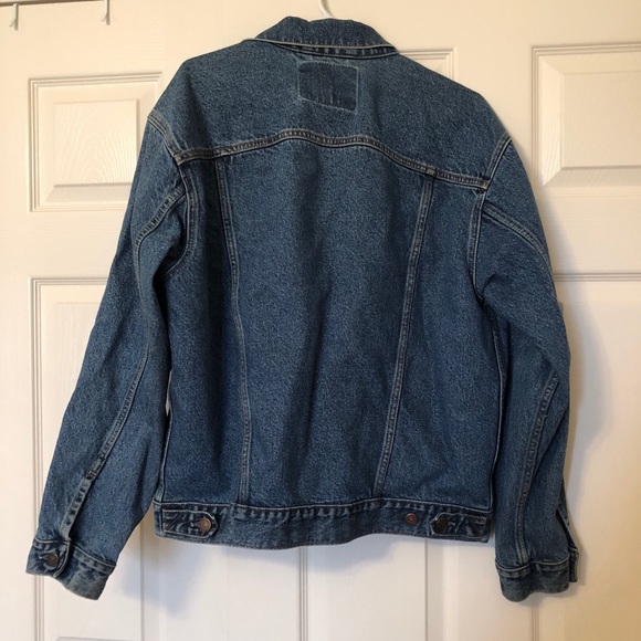 Genuine Levi’s Denim Jean Jacket w/ Buttons Rivets - Picture 4 of 8